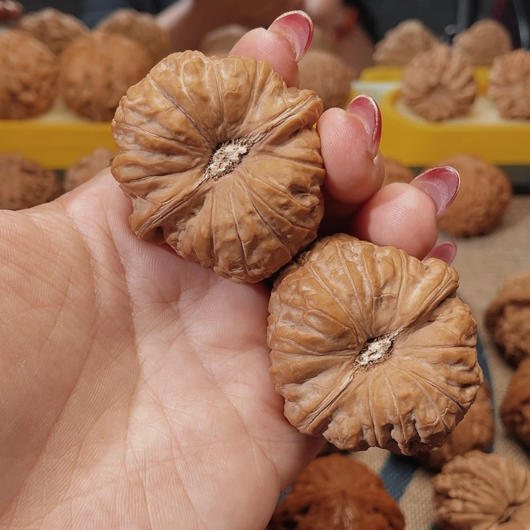 吊坠文玩核桃43凹底拱桥底南瓜