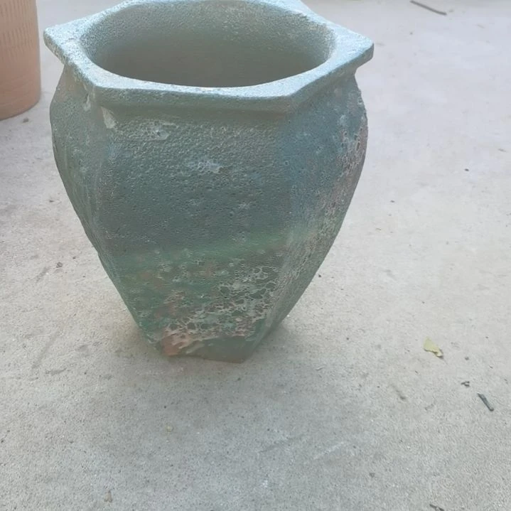 红陶口18高24瑕疵