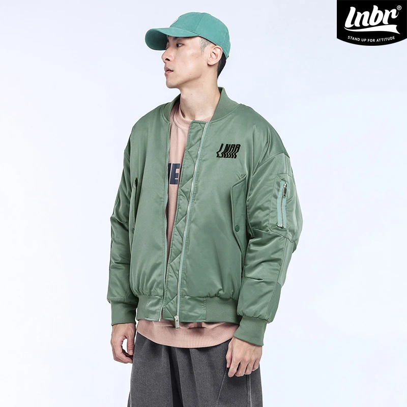 冬季飞行夹克棉衣男oversize宽松加厚棒球服厚外套男女同款