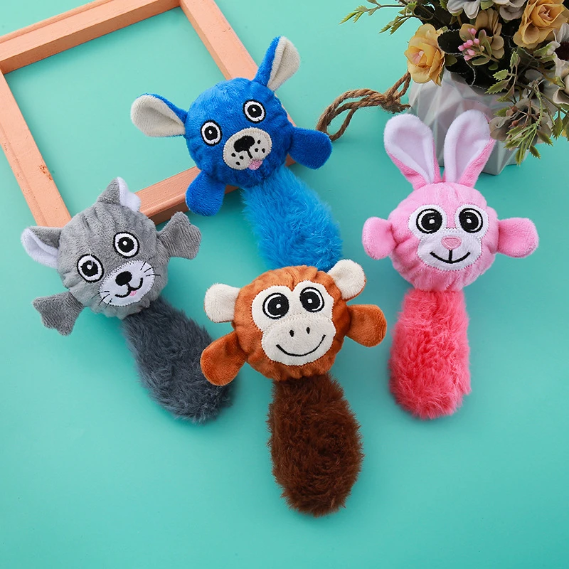 宠物毛绒发声耐咬毛绒响纸发声宠物玩具自嗨解闷训犬陪伴宠物用品