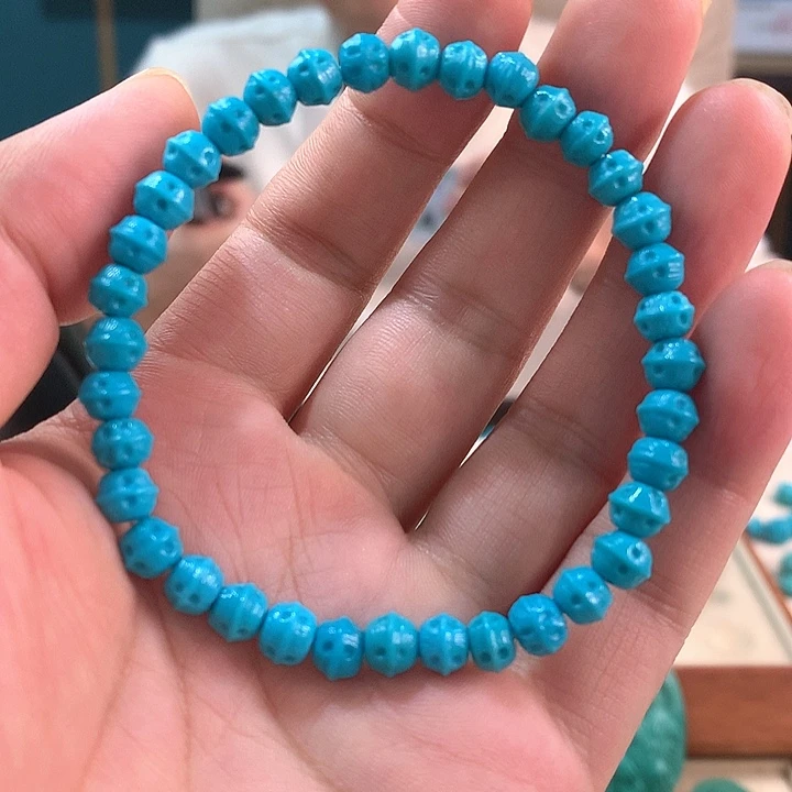 未镶嵌绿松石珠宝奇石