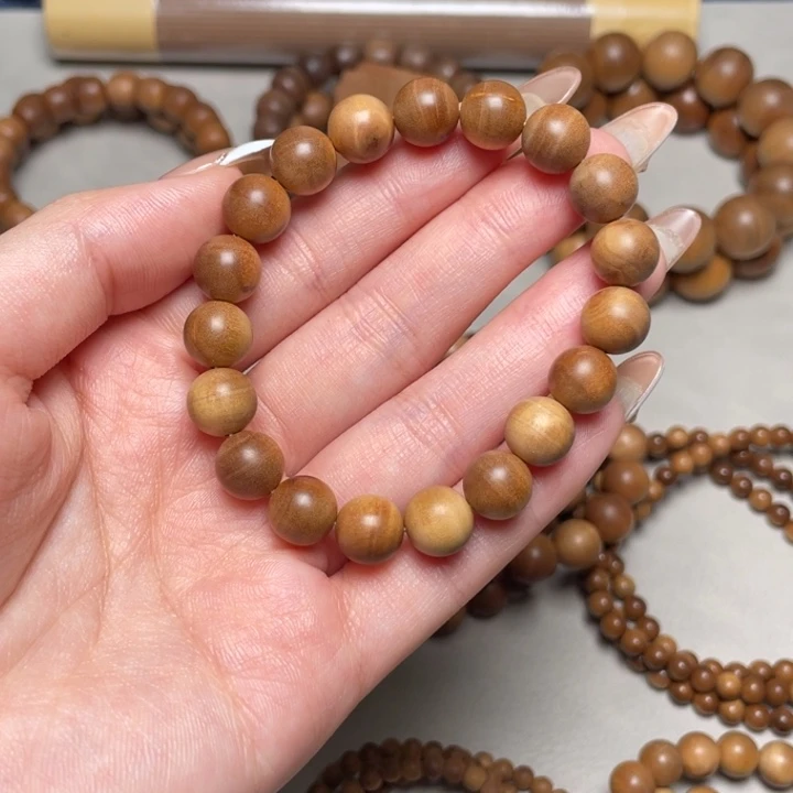 檀香木手串/手链老山檀1.0瑕疵