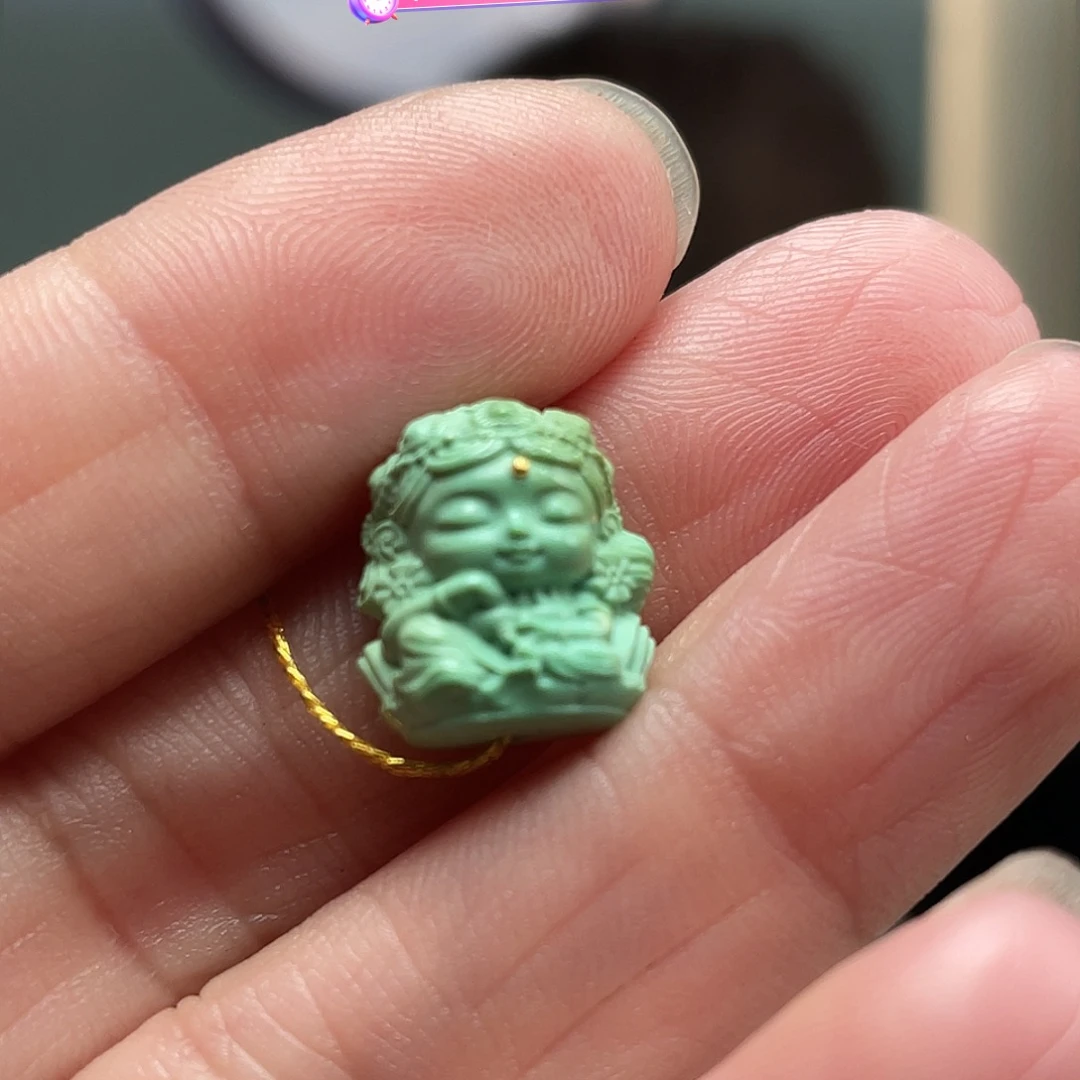 绿松石未镶嵌颈饰