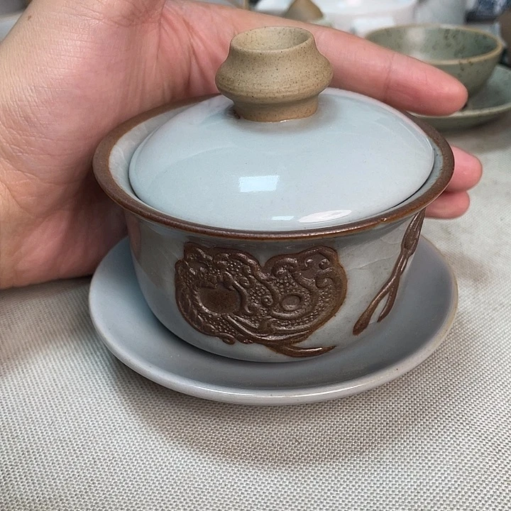 壶老段烧陶瓷茶器
