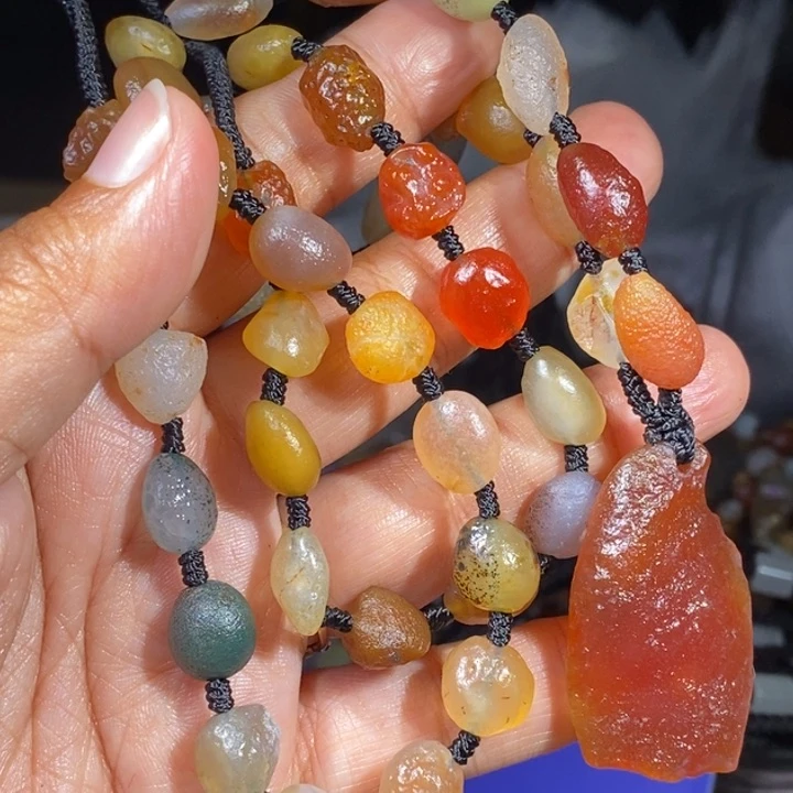 玛瑙/玉髓珠宝半成品未镶嵌