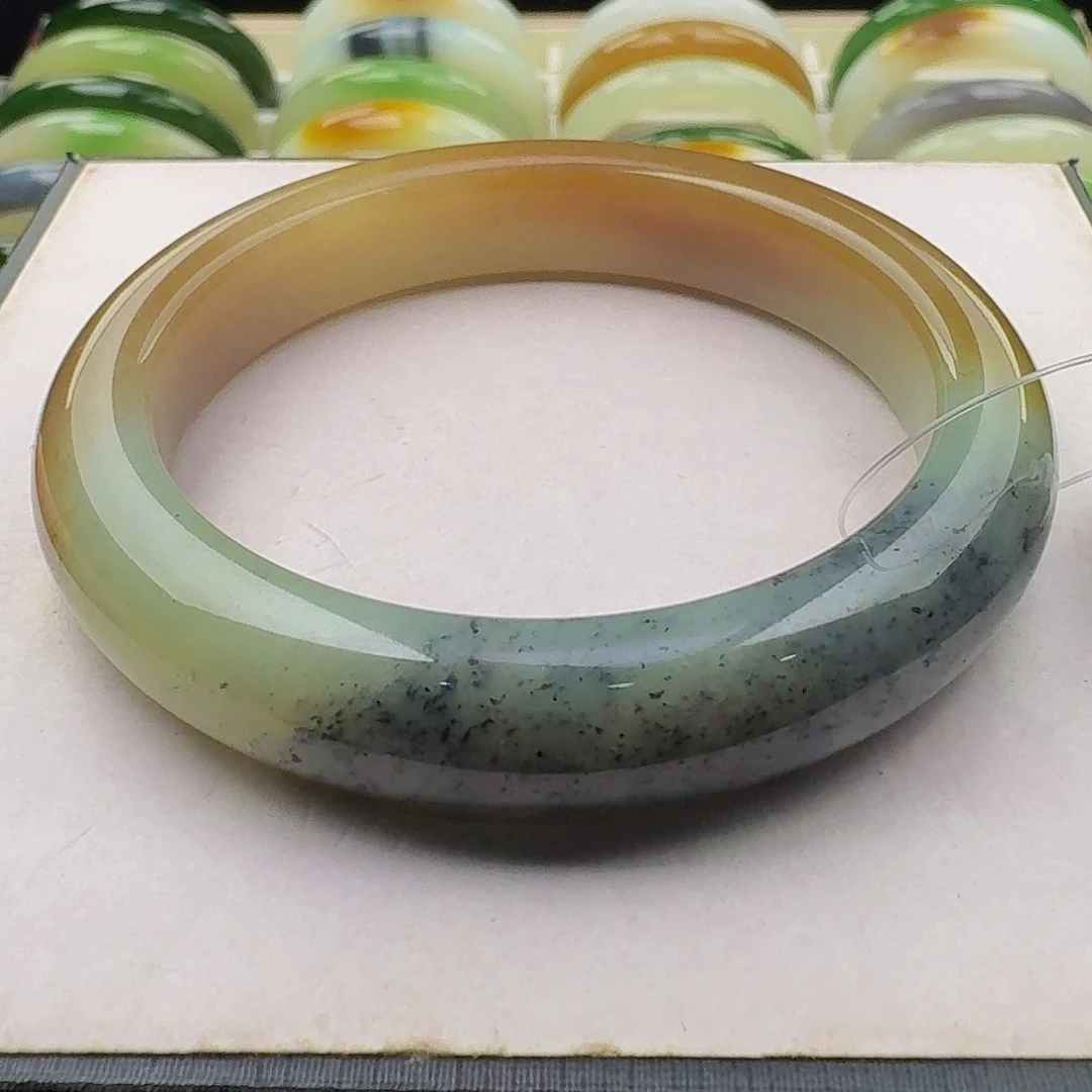 未镶嵌手镯和田玉53.5