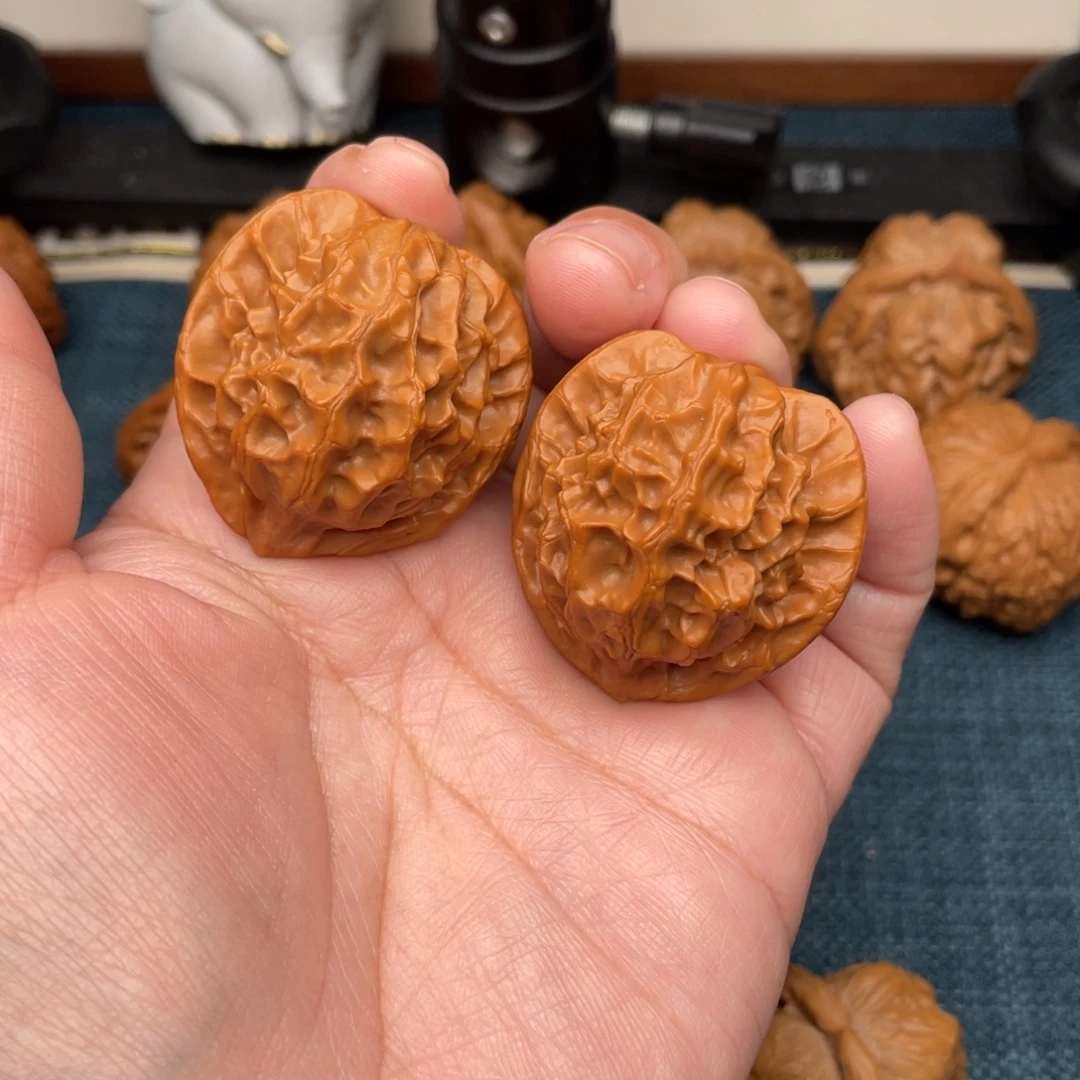 把件文玩核桃全品龙鳞纹37