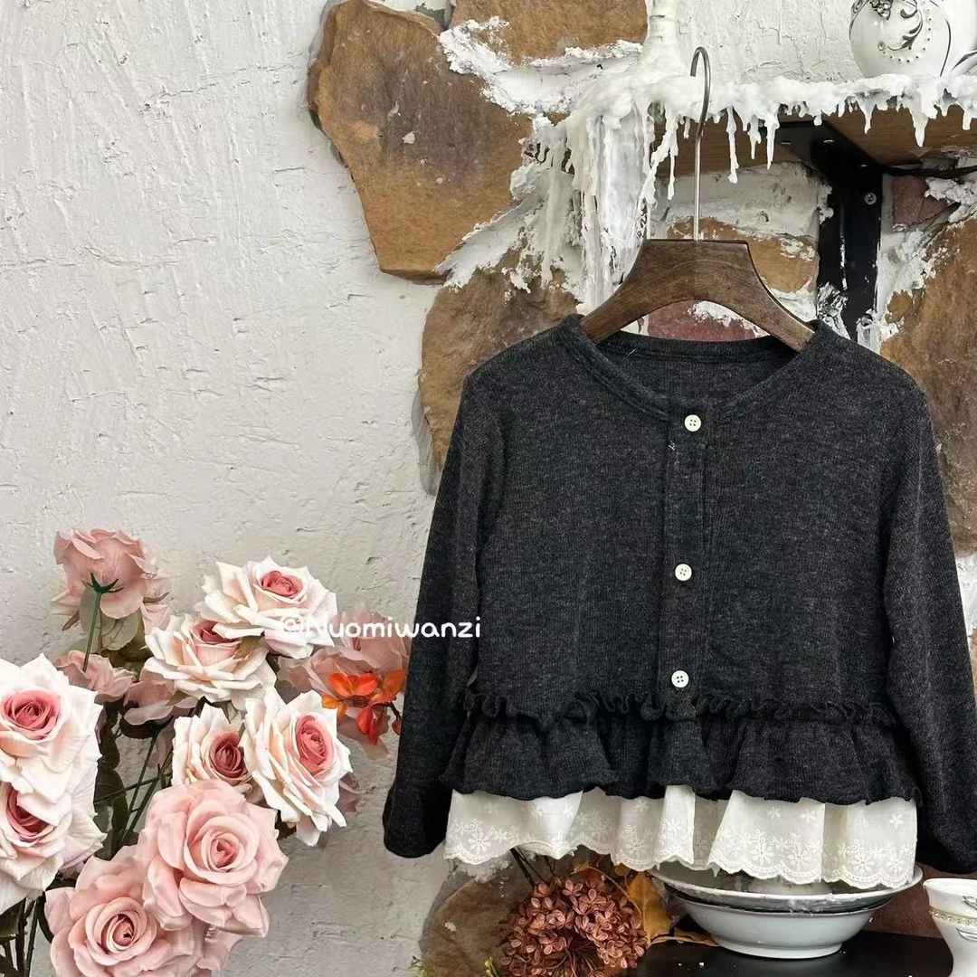 QHY-2997-儿童森系重工针织外套（秋款）