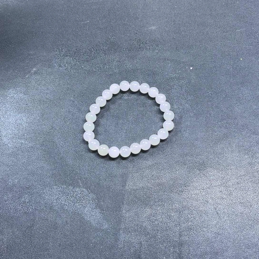 和田玉手链未镶嵌多样性拍一发一羊脂玉野牛沟卡8