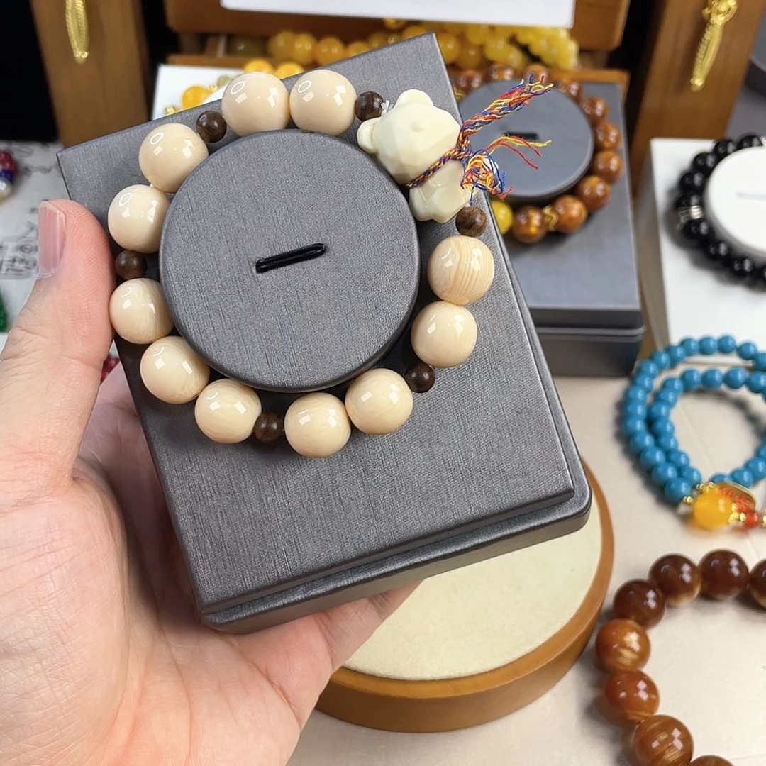 木变石手饰银S925镀金镶嵌