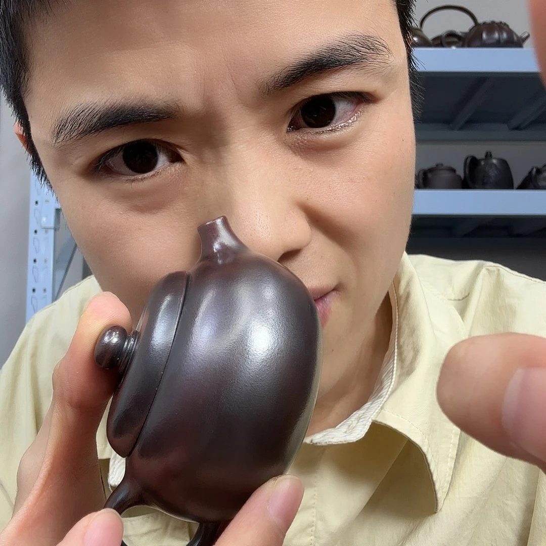 紫砂茶壶民间手艺人全手工制作