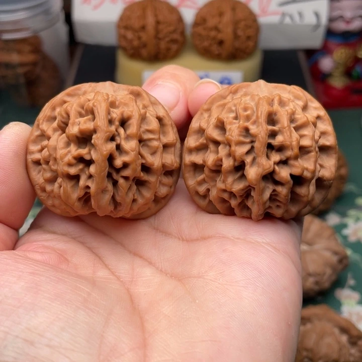 【闪购商品】把件文玩核桃42全品秦闷