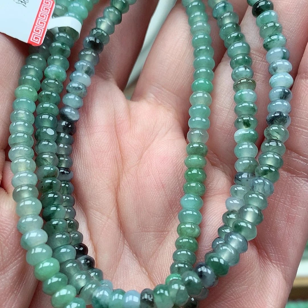 翡翠未镶嵌项链翡翠