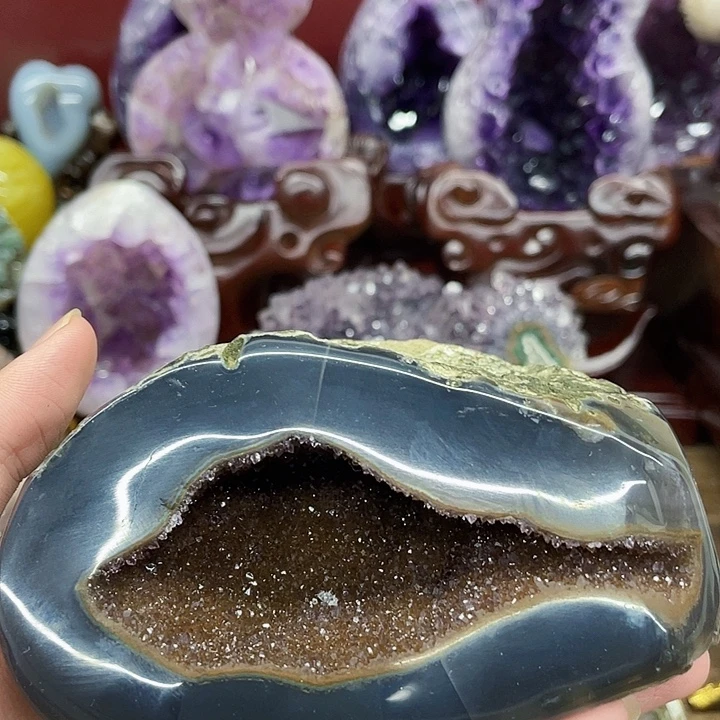 大型摆件（非配饰）紫晶未镶嵌