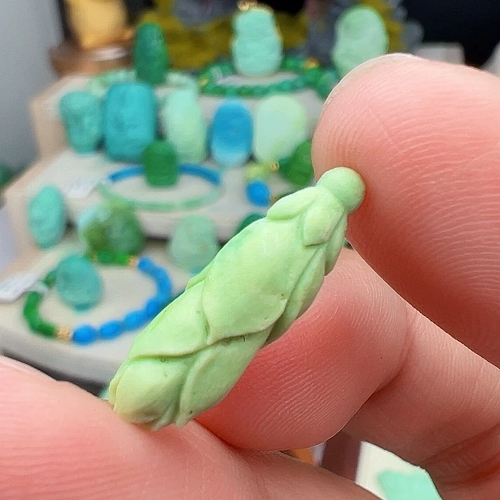 绿松石未镶嵌主播万珍