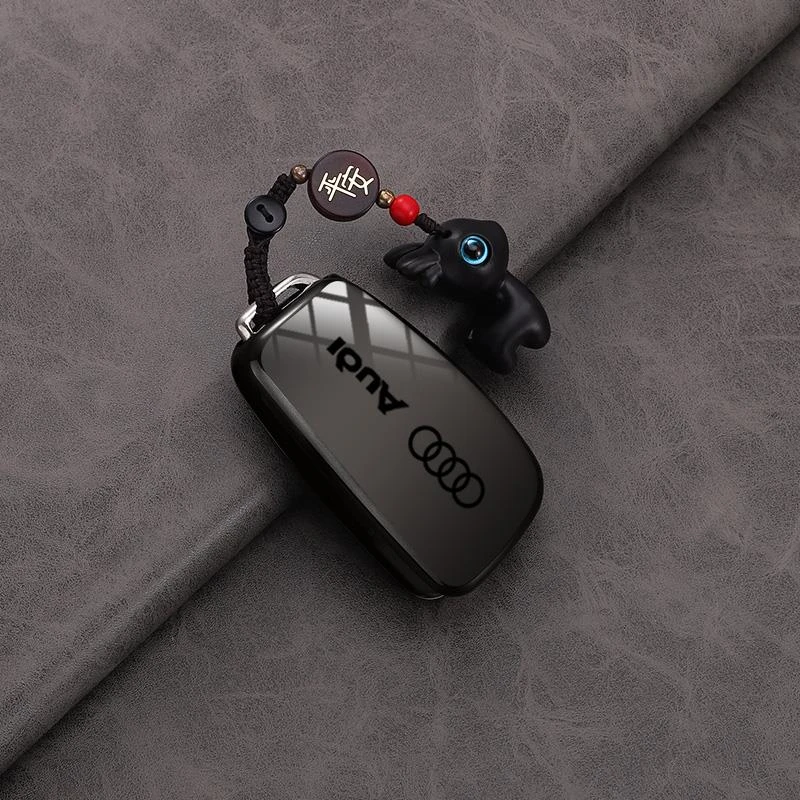 奥迪a3钥匙套q3车q2l高端a6l专用a4l壳2024款a3l男士a5高档q7扣包