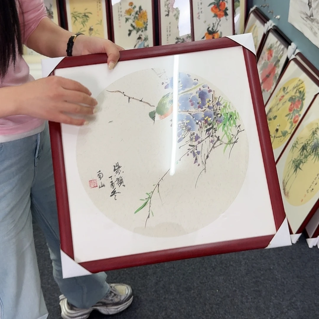 纯手绘国画作品作品