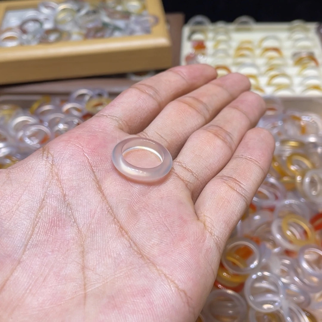 未镶嵌戒指玛瑙/玉髓39号港6