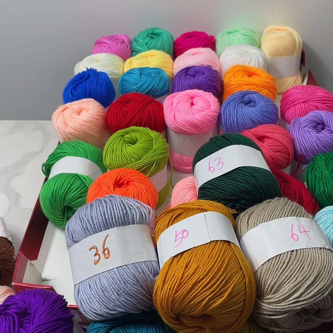 彩***约棉蚕丝蛋白宝宝线