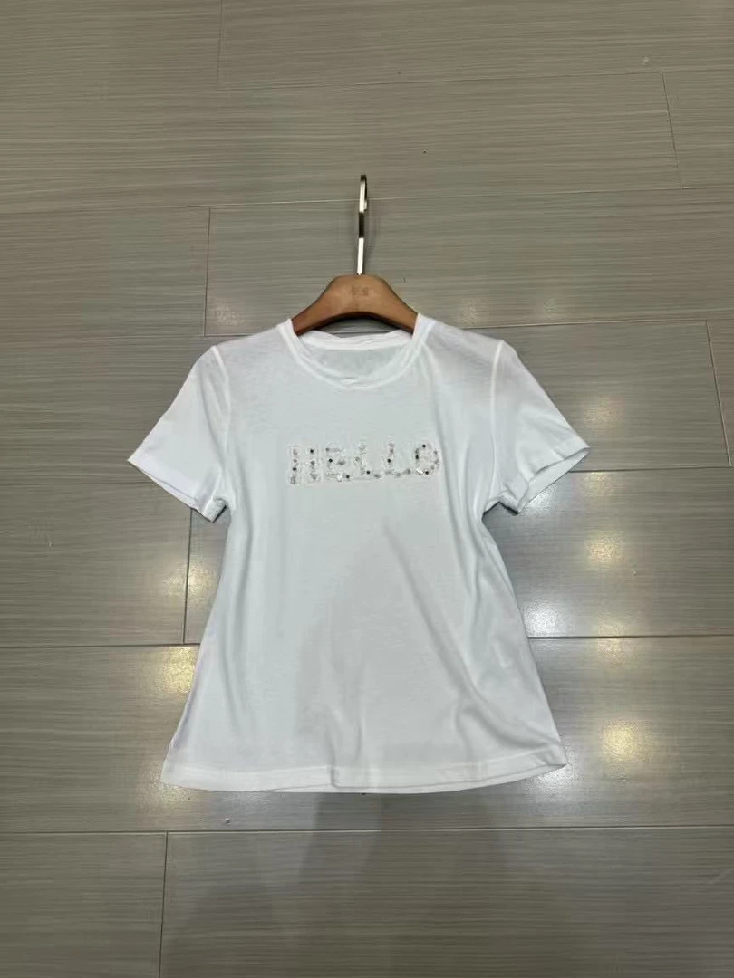 【BAI】短袖圆领夏季百搭休闲短袖T恤5073