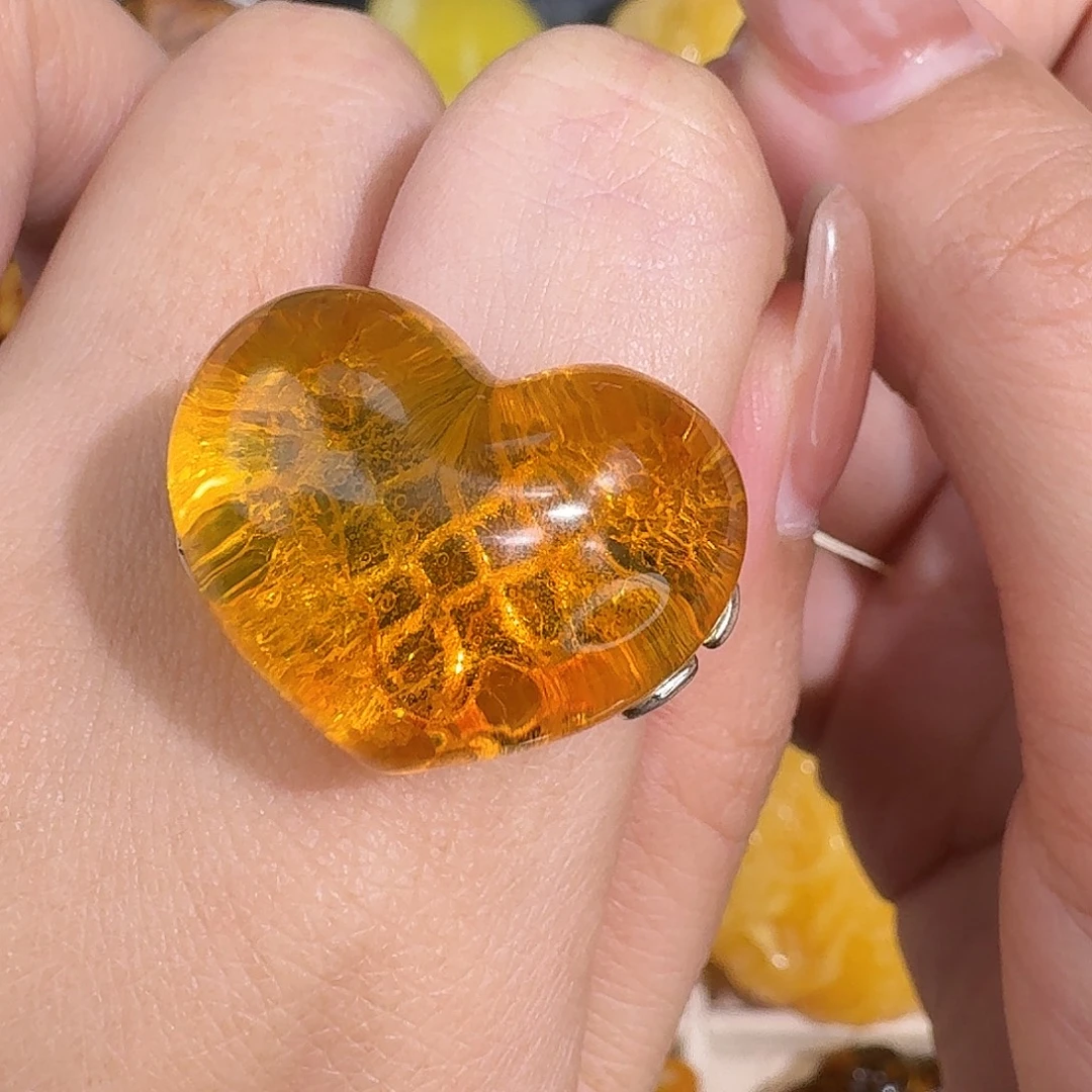 用***7琥珀未镶嵌裸石我