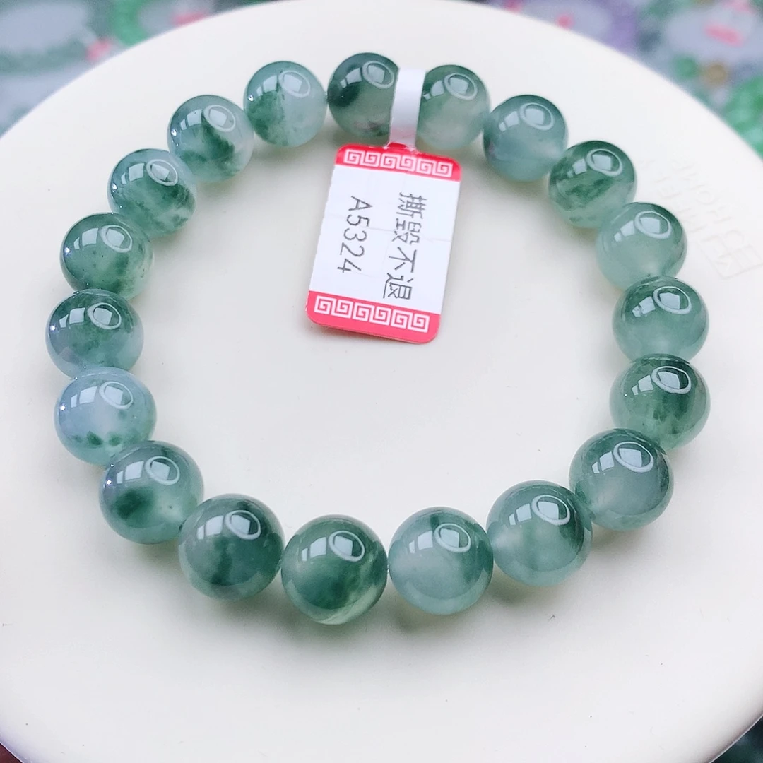 未镶嵌手链翡翠翡翠10mm