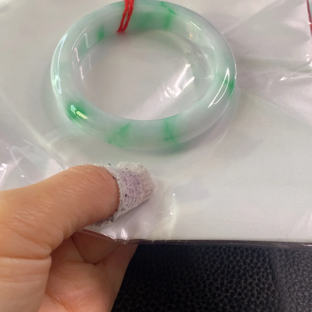翡翠未镶嵌手镯翡翠手镯58