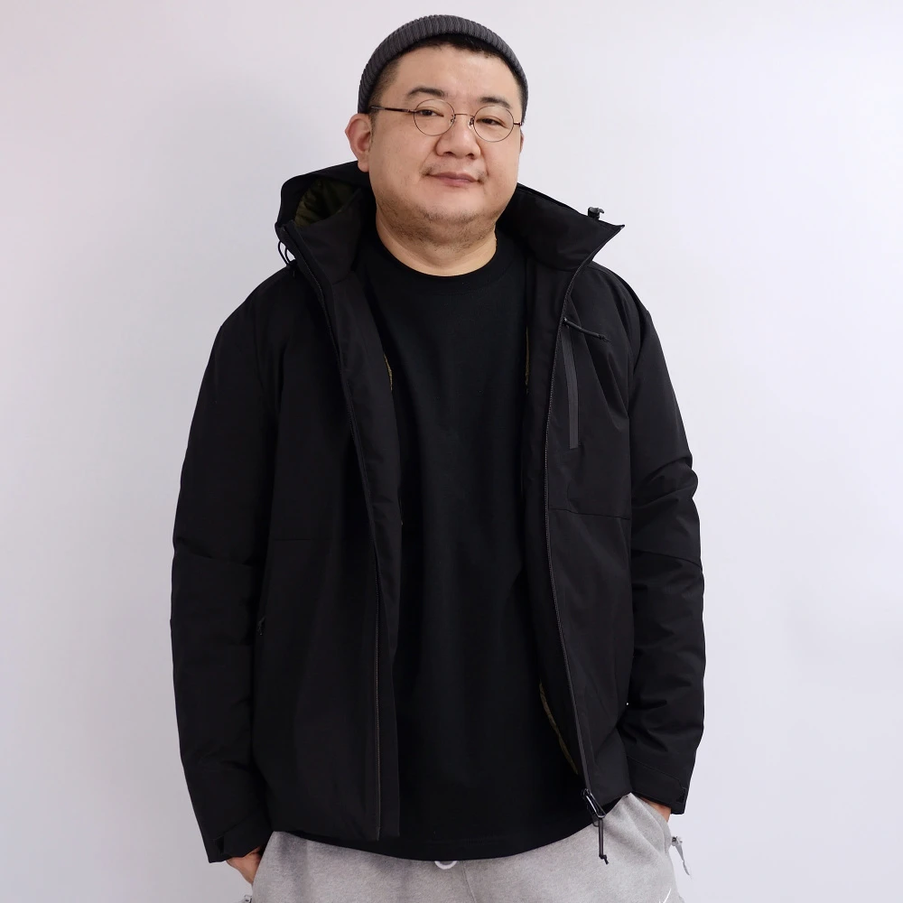 登山羽绒保暖防风冲锋衣