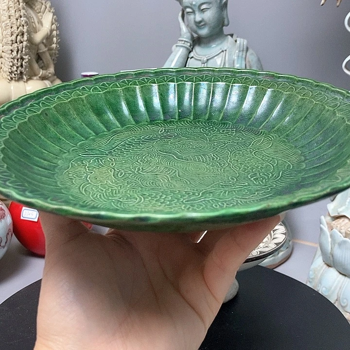 旧藏全品无磕碰盘子