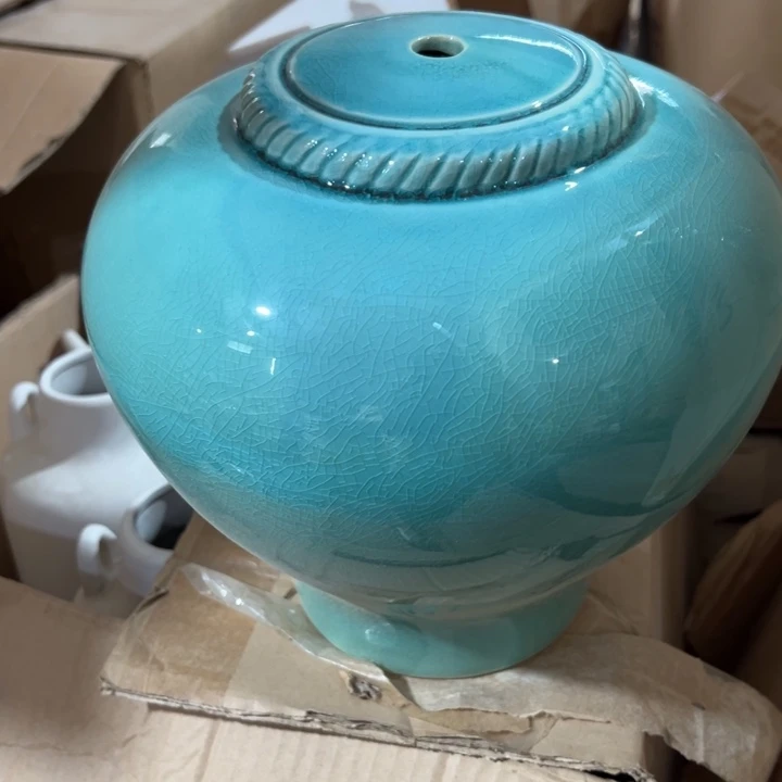 摆件花瓶陶瓷微瑕捡漏