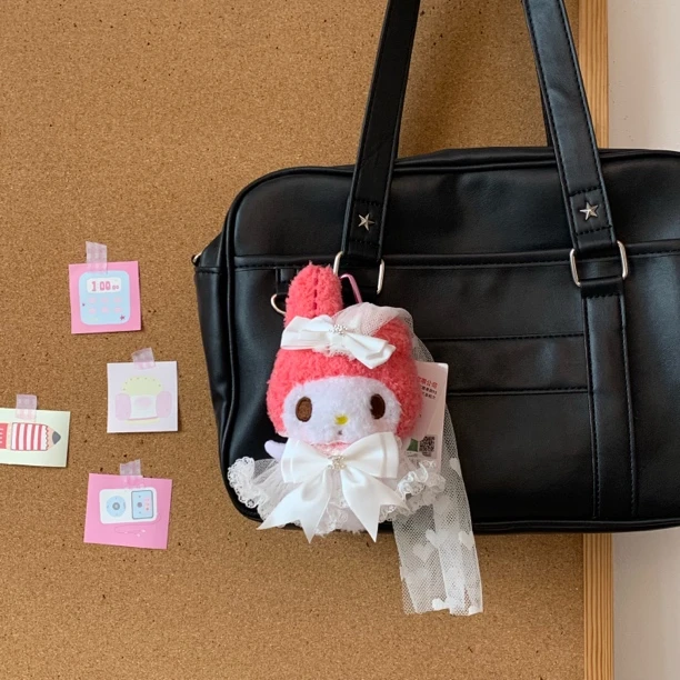 正版花嫁蓬蓬裙新娘婚纱款美乐蒂挂件摆件包包挂饰