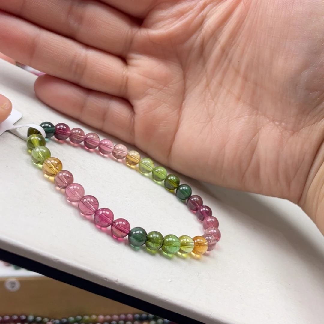 碧玺手串未镶嵌6mmmmmmmmmmmmmmmmmmmmm