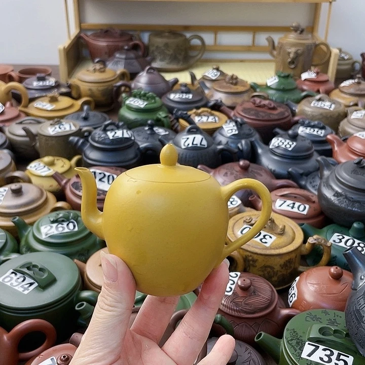 茶壶紫砂紫*轩紫砂微瑕