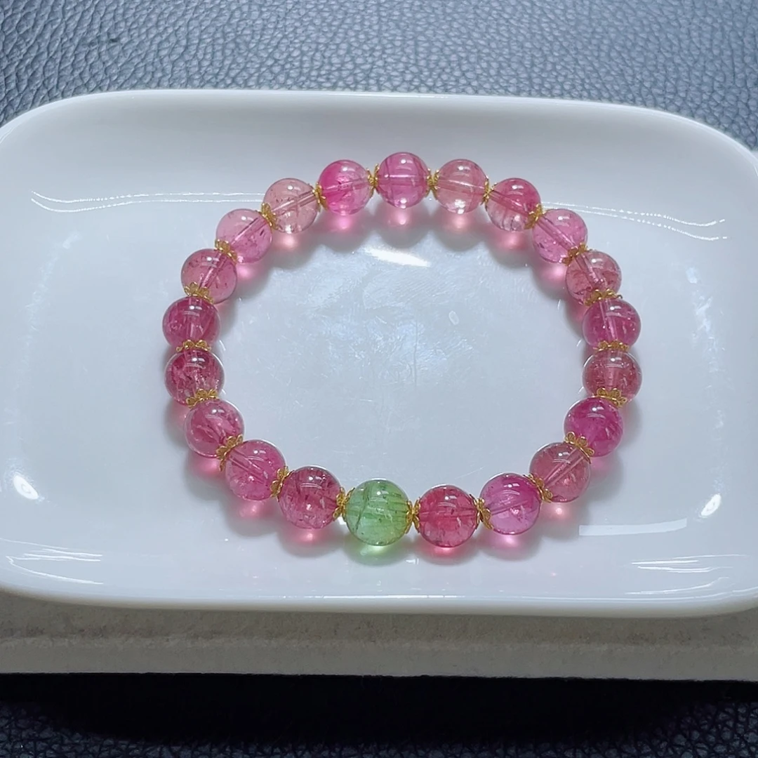 未镶嵌碧玺手链碧玺手链