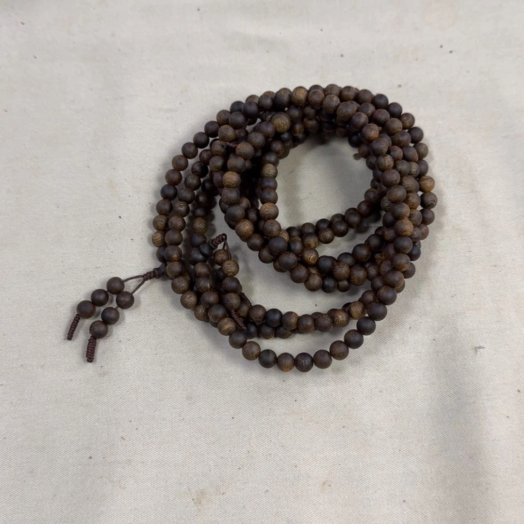 沉香手串绿奇楠多圈约0.7-20多样性发一条