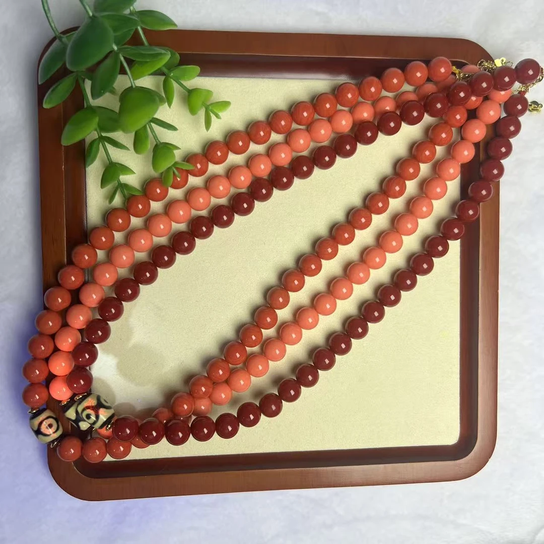 高端精品diy藏族风格圆珠10mm妈妈链多样性发一件S189