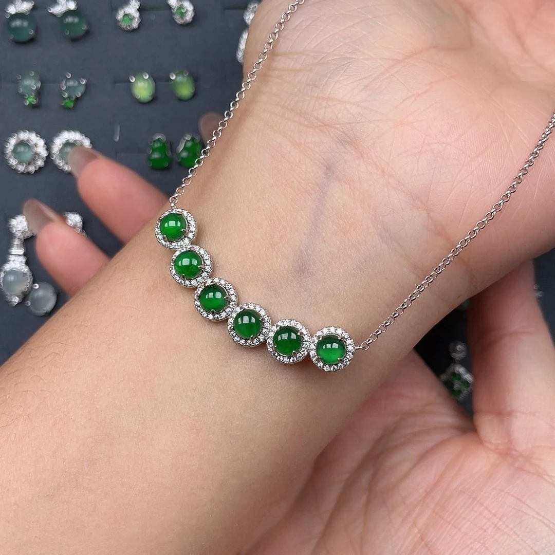 翡翠未镶嵌耳饰000000000