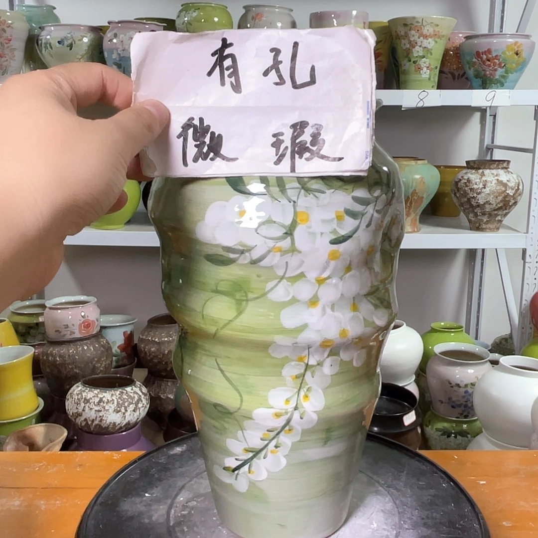景德镇陶瓷花盆花器123