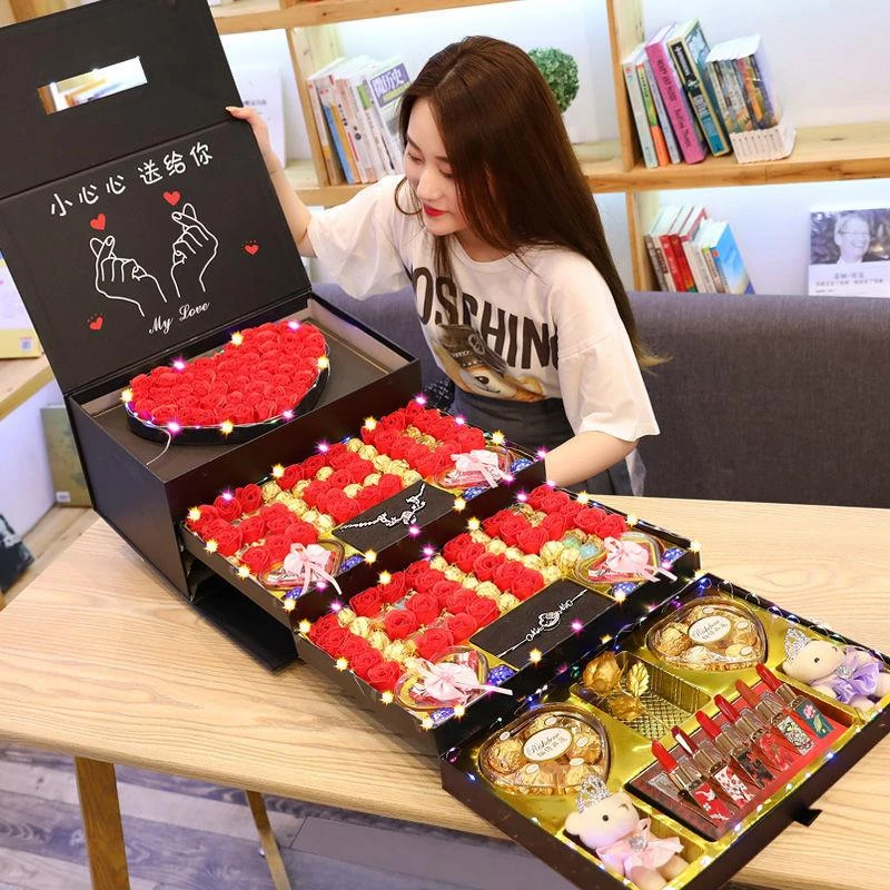 520情人节礼物送女朋友女生表白仪式感浪漫老婆对象生日礼品