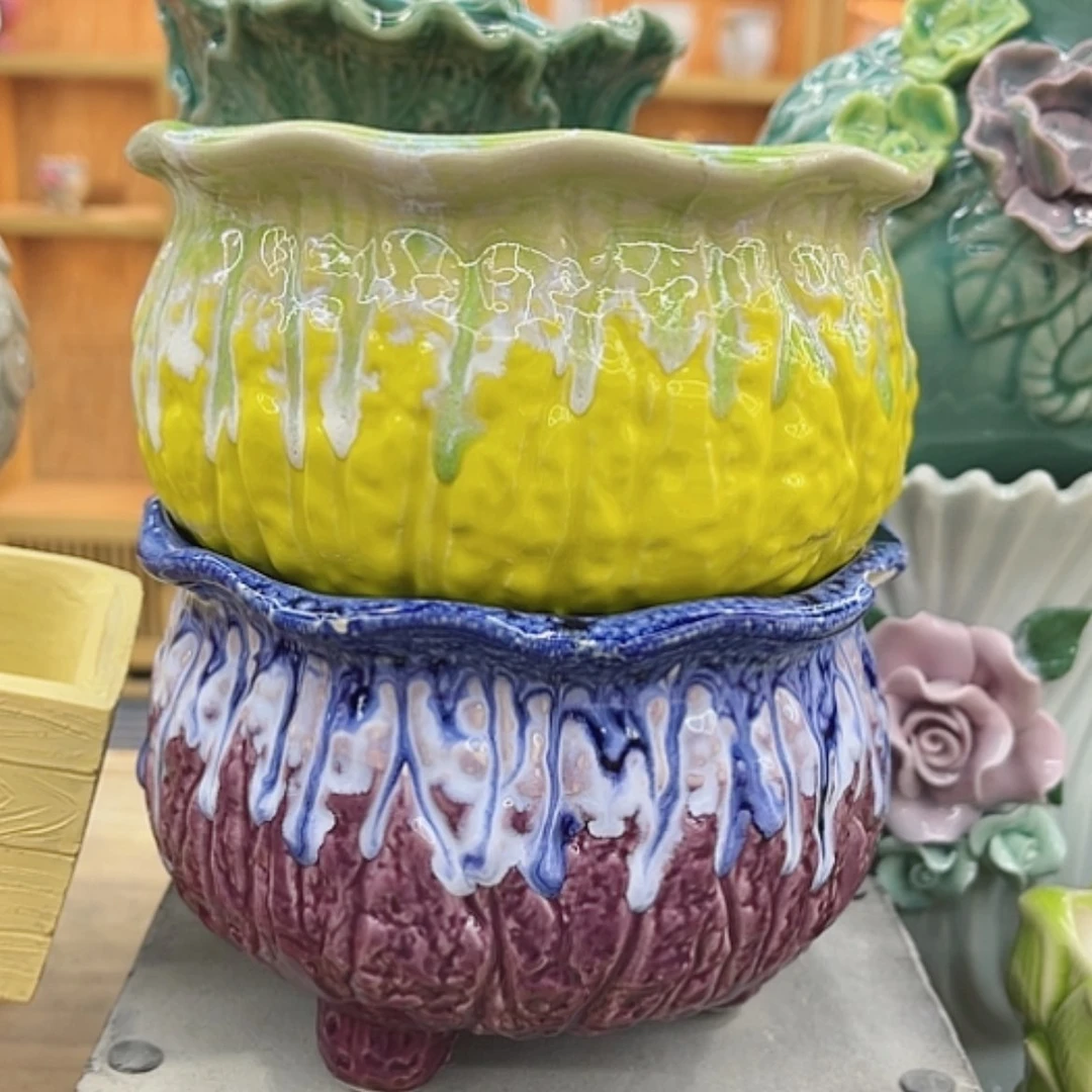 【闪购商品】陶瓷花盆