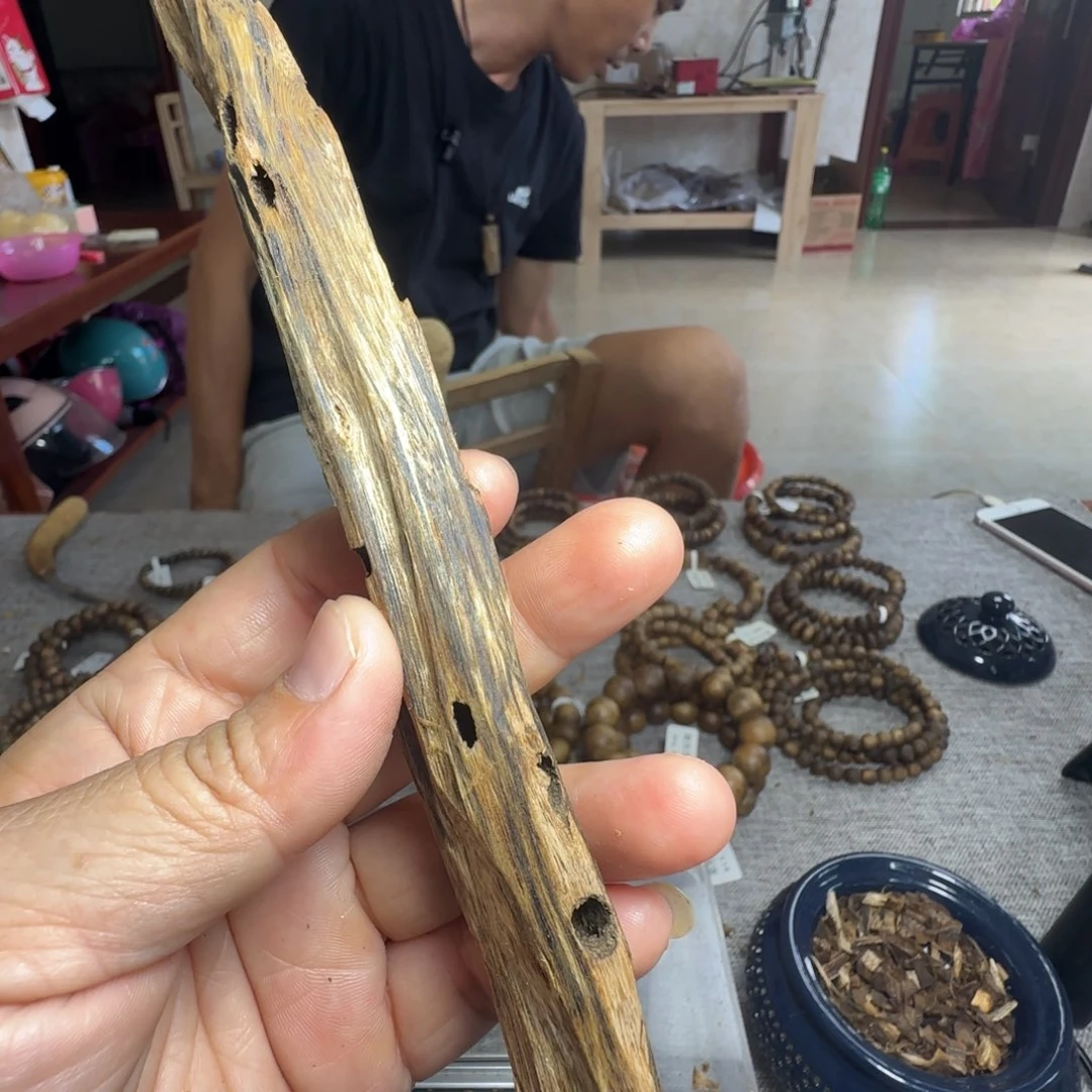 沉香沉香碎屑块料16克