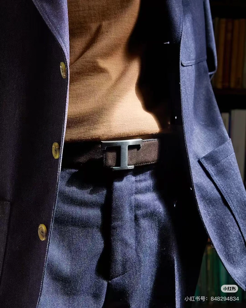 4800版  T字 礼盒 商务皮带