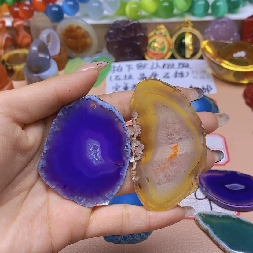 【闪购商品】玛瑙/玉髓颈饰未镶嵌C*c