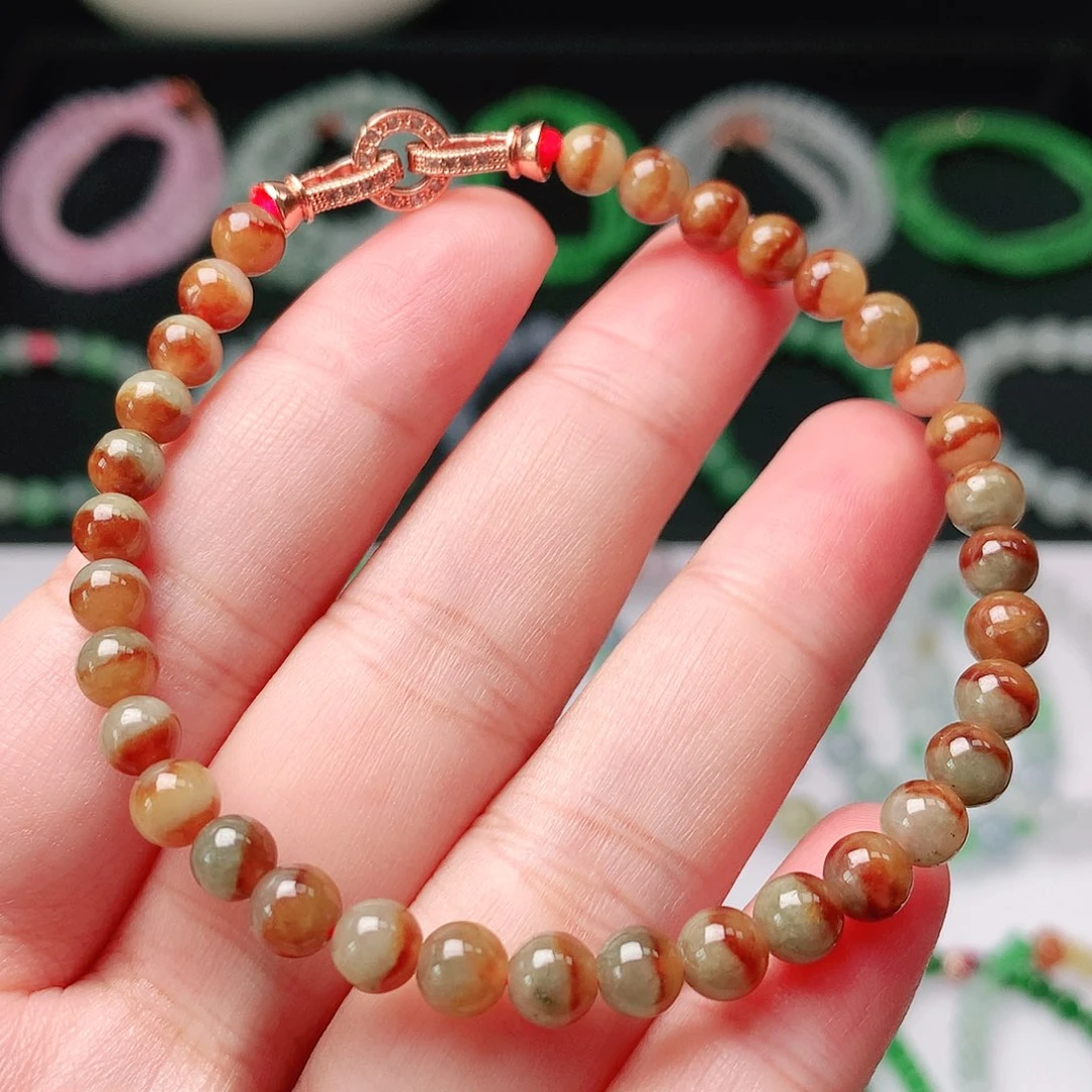 未镶嵌手链翡翠翡翠