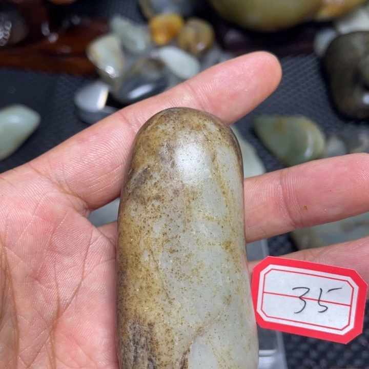 颈饰未镶嵌和田玉淡*35