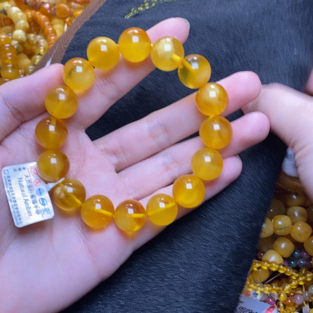 琥珀未镶嵌珠宝奇石