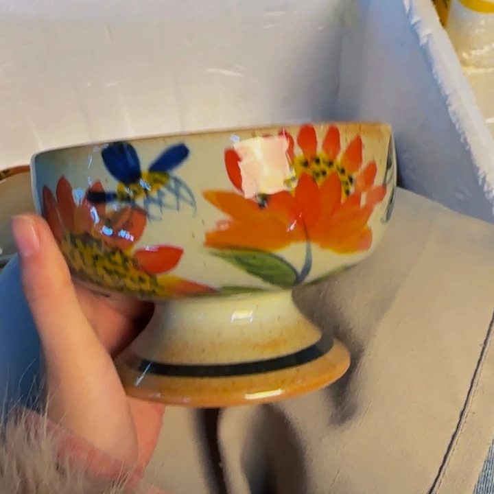 瓷片景德镇陶瓷手工手绘