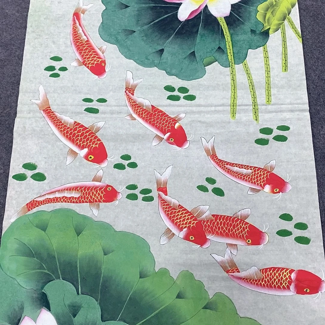 国画国画手绘作品