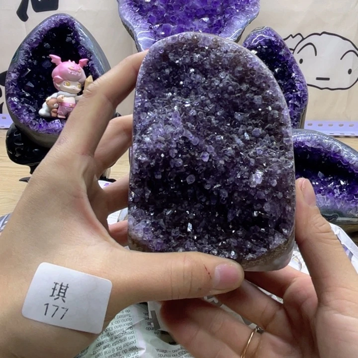 未镶嵌珠宝半成品紫晶