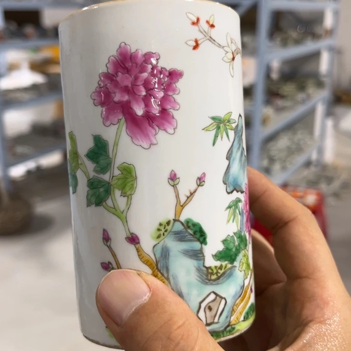 摆件摆件手绘瓷器全部处理了